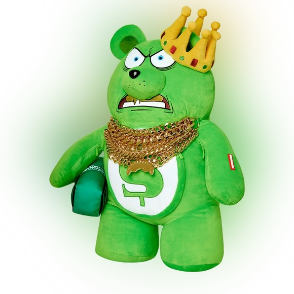 Sprayground MONEY BEAR 12 CHAINZ
BACKPACK rare and no longer available - Picture 3 of 7